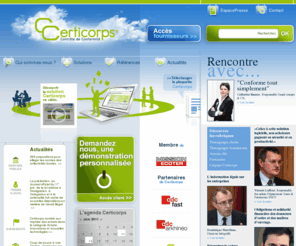 certicorps.com: Accueil - Certicorps
Bienvenue sur le site de Certicorps, contrôle de Conformité.