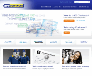 eyevillage.net: Contact Lenses at 1-800 CONTACTS | World's Largest Contact Lens Store®
1-800 CONTACTS - Need contact lenses?  Your exact brand, right to your door, for less.  We Deliver. You Save.™