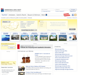ferien-immobilie.info: IMMOBILIEN.NET - Österreichs größte Immobilienplattform
Mehr als 61.000 Mietwohnungen, Eigentumswohnungen, Häuser, Grundstücke, Gewerbe-, Anlage- & Ferienimmobilien von über 1.000 professionellen Anbietern.