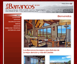 hosterialosbarrancos.com: Los Barrancos - El Calafate - Patagonia Argentina

