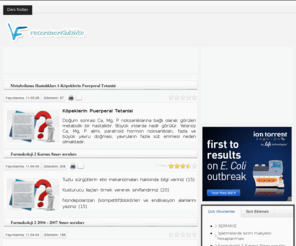 veterinerfakulte.com: 
Veteriner hekim yardımcı kaynakları