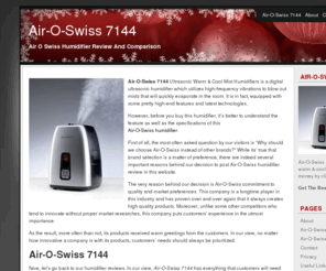 air-o-swiss7144.com: Air-O-Swiss 7144 | Air-O-Swiss 7144 Review
Air O Swiss Humidifier Is Essential For You! Read The Air-O-Swiss 7144 Review and Save Some Money