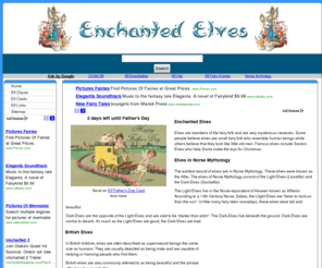 enchanted-elves.com: Enchanted Elves
Free information on elves, from Norse mythology through British folklore to Danish elf mythology, plus free elf clipart and greenting cards