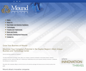 mound.com: Mound Advanced Technology Center
Front Page Description