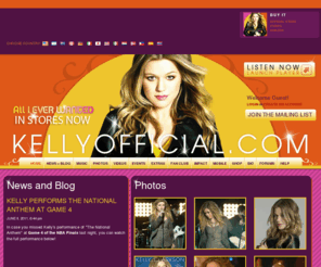 kellyclarksonweb.com: Kelly Clarkson | The Official Kelly Clarkson Music Site
Official Kelly Clarkson website featuring Kelly Clarkson news, music, videos, album info, tour dates and more.