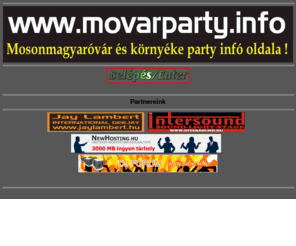 movarparty.info: Mosonmagyaróvár és környéke party infó oldala!
