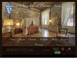 palazzoniccolini.com: Luxury Hotel Florence PALAZZO NICCOLINI AL DUOMO Boutique Hotel in Florence - Official Website
Luxury hotel Florence Palazzo Niccolini al Duomo, is located in the heart of Florence centre, near the Cathedral. Boutique hotel, offers hospitality in few, comfortable and beautifully decorated rooms with a treatment, comparable to a luxury hotel.