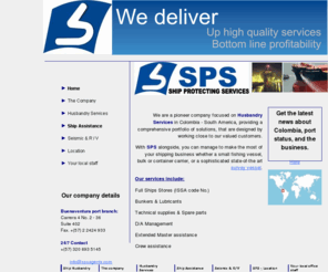 spsagents.com: Ship Husbandry
SPS Owners Husbandry Agents Colombia Shipping services