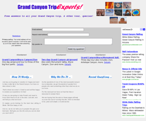 grandcanyontripexperts.com: Grand Canyon trip
Grand Canyon tour advice from Grand Canyon trip experts