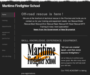 firefighterschool.ca: Maritime Firefighter School - Home
Specializing in technical rescue  and personnel safety training