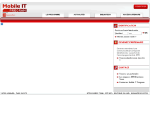 mobileitprogram-sfr-entreprises.net: Mobile IT Program
Bienvenue dans l'univers Mobile IT Program, une communauté d'échange dédiée au monde de l'IT