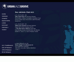 ujg.de: .::URBAN JAZZ GROOVE::.
Homepage Urban Jazz Groove