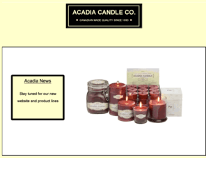 acadiacandle.com: Acadia Candle Company
