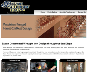 artisticwroughtiron.net: Artistic Wrought Iron
Artistic Wrought Iron