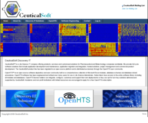 ceuticalsoft.com: CeuticalSoft Discovery IT
CeuticalSoft is a Life Science IT company offering products, services and customized solutions for Pharmaceutical and Biotechnology companies worldwide. We provide full cycle software solutions that include application development and maintenance, application migration and integration, hosted solutions, project management and commercial product development.