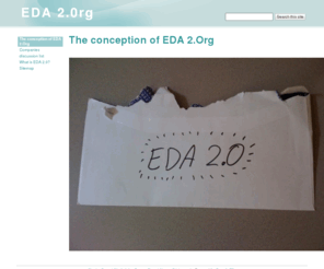 eda2.org: EDA 2.0rg
Central point for the EDA 2.0 community.