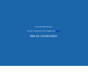 photofan.biz: Site en construction
