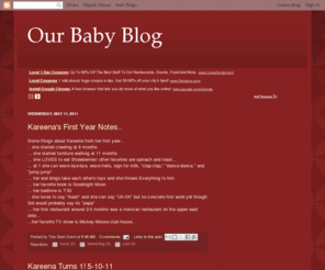 tinaandsid.com: Our Baby Blog
