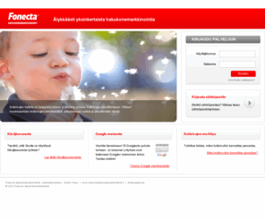 yrityskotisivut.fi: Fonecta Hakukonemarkkinointi - Kotisivujen hallinta
