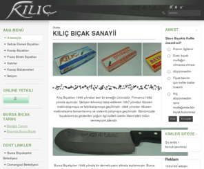 bayramkilic.com: BURSA BIÇAKÇILIĞININ TARİHİ GELİŞİMİ
Yılların verdiği tecrübeyle, Bursa Bıçağı üretiyoruz.