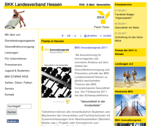 bkk-hessen.de: BKK Landesverband Hessen
Der BKK Landesverband Hessen vertritt die Interessen der Betriebskrankenkassen und ihrer Versicherten in Hessen.