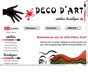 decodartiste.com: Dco d'Artiste
Dco d'Artiste atelier boutique de cratrice