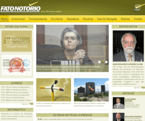 fatonotorio.com.br: Fato Notório • O seu informativo jurídico
Fato Notório, informativo jurídico, notícias jurídicas, políticas, advogados, estagiários, correspondentes, escritórios, parceiros, oab, currículos...