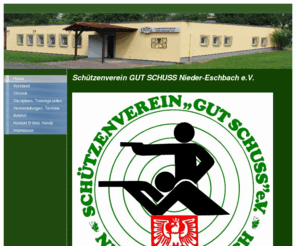 gut-schuss-nieder-eschbach.de: Home - Schützenverein GUT SCHUSS
Homepage des Schützenvereins GUT SCHUSS Nd.-Eschbach e.V.