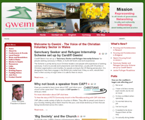 gweini.org.uk: Welcome to Gweini
Gweini - The Voice of the Christian Voluntary Sector in Wales.