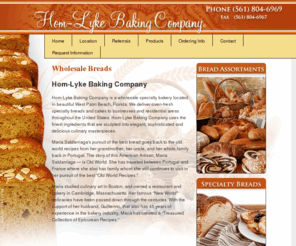 hom-lyke.com: Wholesale Breads by Hom-Lyke Bakery | West Palm Beach, Florida
Wholesale Breads Palm Beach County. South Florida Bakery. Hom-Lyke.com (561) 804-6969