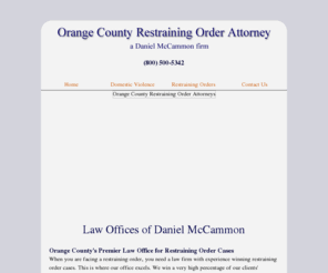 memberclicks.biz: Orange County Restraining Order Attorneys | Home
 