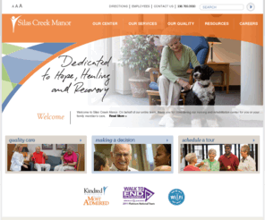 silascreekhc.net: Silas Creek - Kindred Healthcare - Home
Kindred Healthcare