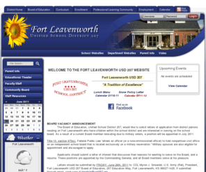 usd207.com: Fort Leavenworth USD 207 - Index
Fort Leavenworth USD 207 : Website