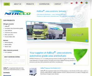 nitreco.com: AdBlue, urea solution, automotive grade urea, biofuels – NITRECO
