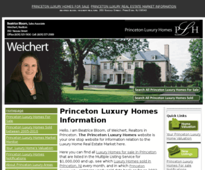 princetonestatehomes.com: Princeton Luxury Homes for Sale
Princeton Real Estate Information, search Luxury Homes for sale,$1,000,000 