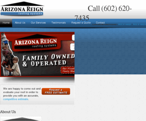 reignroofing.net: Arizona Reign Roofing - Arizona Reign Roofing provides quality roofing services to Arizona homes and businesses.
Arizona reign roofing provides quality roofing services to Arizona homes and businesses.