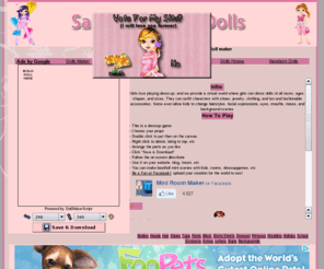 sabrinasite.com: candydolls candy dolls dollmaker dollsmakers dollz
The most simple and complete candydoll maker dollmaker