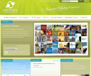 spanishplaces.co.uk: Serenity Holidays - A Superior Holiday Experience
Specialist holidays with Serenity Holidays, over 23 years providing a superior service.