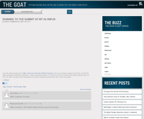 thegoatblog.com: Backcountry.com: The Goat
