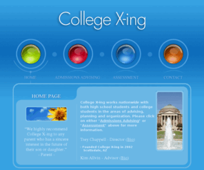 collegexing.com: College X-ing LLC. | College Admissions Advising | DISC Assessment
