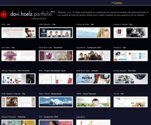 davihoelz.com.br: Davi Hoelz - Portfolio
Site do designer Davi Hoelz.