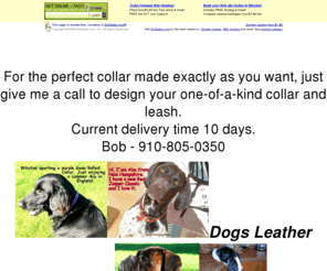 dogsleathercollars.com: Home_Page
Dogs Leather Collars l Hand-Made Custom Dog Collar l HandCrafted Dog Collars