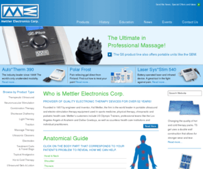 mettlerelectronics.com: The World Leader in Therapeutic Equipment
