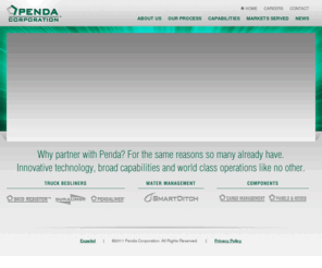 pendacorporation.net: Custom Heavy-Gauge Thermoforming – Penda Corporation
Penda is the world leader in heavy-gauge thermoforming, as both the maker of leading truck bedliners and as an ISO/TS 16949 certified, Tier 1 supplier and manufacturing partner to global OEMs.