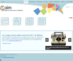 associazioneaim.it: Associazione AIM
Associazione AIM. Agenzia Intercultura e mobilità.