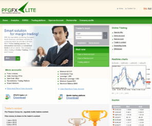 forexlite.org: Forex (форекс) от 10 долларов - Pro Finance Group inc.
Работа на рынке forex (форекс), возможность скачать программу forex, конкурсы форекс.