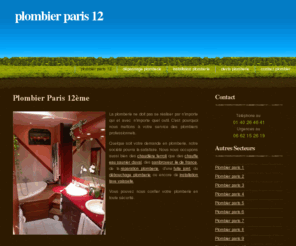 plombierparis75012.com: Plombier Paris 12ème
Plombier paris 12eme