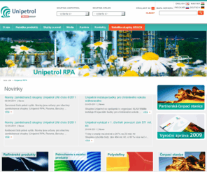 unipetrolrpa.cz: Novinky - Unipetrol RPA
Intranet page