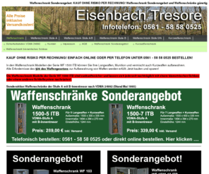 waffenschrank-sonderangebot.de: Waffenschrank - Waffenschrank Sonderangebot und Waffenschränke günstig
Waffenschrank Sonderangebot und Waffenschränke günstig, Waffentresor, Sonderangebot, Waffentresore, Tresor, Tresore