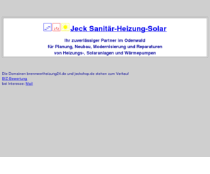 jeckshop.biz: Brennwertheizung24
Informationsseite